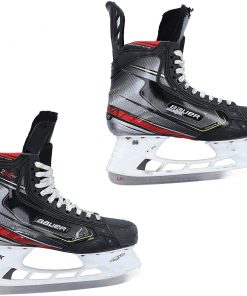 B08VGYVSJM Timo Meier San Jose Sharks Game-Used Black Bauer Skates from the 2019-20 NHL Season - Game Used NHL Skates