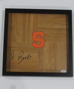 B08VWLB67H JIM BOEHEIM SIGNED FRAMED 12X12 FLOORBOARD SYRACUSE ORANGE PROOF LEGEND JSA COA