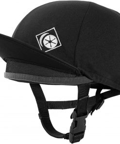 B001QFA1DE Charles Owen Childrens Young Rider Ventilated Jockey Riding Skull Black