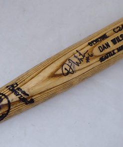 B08W17WMCP Dan Wilson Autographed Game Used Louisville Slugger Bat Seattle Mariners SKU #189537