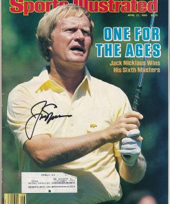 B08WHMB168 Jack Nicklaus PGA Champ Signed 1986 Sports Illustrated Magazine PSA/DNA 158014