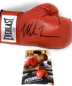 B08SJ8PT71 Mike Tyson Signed Autograph Boxing Glove Black Ink Tyson Hologram Authentic Certified W/Pic