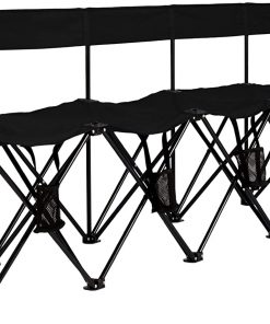 B002EJ6S4M TravelChair TravelBench El Grande 5 Seat, for Instant Group Seating, Black