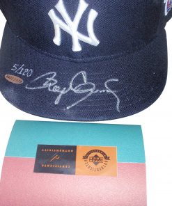B00AB5WUG6 Upper Deck Authenticated Roger Clemens Autograph 1999 Yankees World Series Hat #5/120