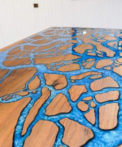 B08RN1G5G2 Custom Fractal Island & River Table