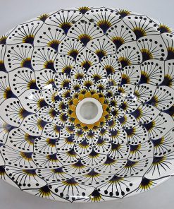 B08X1W62FS 17" X 14" TALAVERA SINK drop in or undermount mexican bathroom handmade ceramic