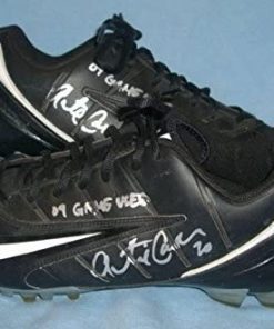 B008PJV00C Antoine Cason Signed 2009 Game Worn Used Chargers Cleats PSA/DNA LOA Autograph - NFL Autographed Game Used Cleats