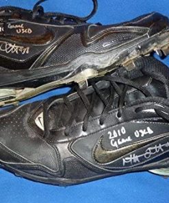B008PJUXZ0 Mat Latos Signed Auto'd Padres Game Used Cleats PSA/DNA - MLB Autographed Game Used Cleats