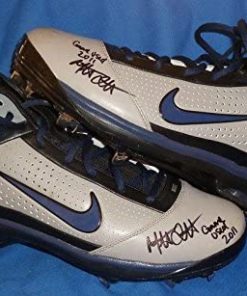 B008PJUWCY Mat Latos Signed Padres Game Used Worn Cleats PSA/DNA COA Reds Autograph Auto'd - MLB Autographed Game Used Cleats
