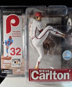 B08V7KVSF3 2007 McFarlane Cooperstown Collection Steve Carlton Philadelphia Action Figure - White Jersey Variant