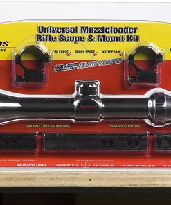 B0050VLNX2 Traditions Performance Firearms Muzzleloader Hunter Series Clam Pack Universal Mount- 3-9x40 Matte Scope, Rings, and Bases for Most Inline Muzzleloaders