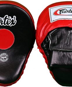 B006LM06MS Fairtex Curved Focus Mitts - Black/Red