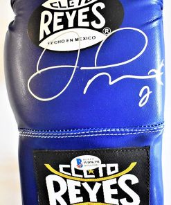 B08TDNMJHX Floyd Mayweather Jr. Signed - Autographed Cleto Reyes Boxing Glove + Witnessed Beckett COA