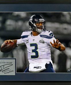 B08TLS8Y97 Russell Wilson"Spotlight" Framed 16x20 Photo Engraved Series
