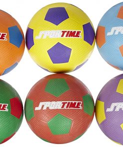 B0042SYZZW Sportime SportimeMax PGSoccer Ball - Set of 6 - Assorted Colors