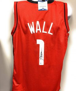 B08TRNXHLW John Wall Houston Rockets Signed Autograph Custom Jersey Red Beckett Witnessed Certified