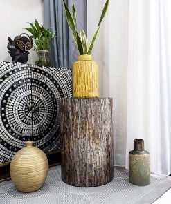 B08TR15B6B Vdecor side table, end table, sofa table, living room table, night stands for bedrooms, round end table, night stand, book stand, sofa side table, tables for living room