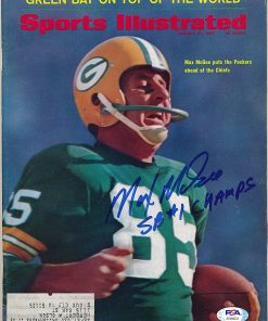 B08WHMK64S Max McGee Packers Signed/Auto 1967 Sports Illustrated Magazine PSA/DNA 158019