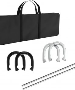 B002FJA1DK Trademark Games Professional Horseshoe Set - Heavy Duty with Carrying Case