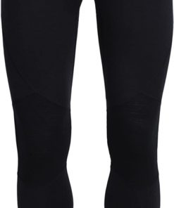 B00AFOO2QE Icebreaker Merino Men's Tracer Cycling & Running Tights, No Rub, Odor Resistant, Warm, Non-Itch Merino Wool Blend