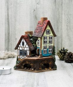 B08V994SSF Handmade ceramics aromatherapy diffuser candle holders for tea lights