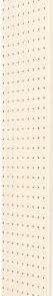 B0040MH4LM V-Line Peg Board Door Panel for Closet Vault Cream
