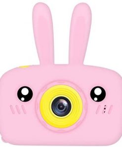 B08X7CZLB9 LKYBOA Child Camera HD Digital Camera 2 Inch Cute Cartoon Camera Toys Children Birthday Gift 1600w Child Toys Camera (Bundle : C)