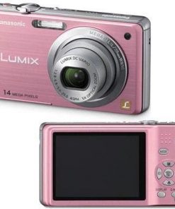 B003960EW6 Panasonic Lumix DMC-FH3 14.1 MP Digital Camera with 5x Optical Image Stabilized Zoom and 2.7-Inch LCD (Pink)