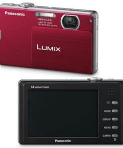 B003962ED8 Panasonic Lumix DMC-FP3 14.1 MP Digital Camera with 4x Optical Image Stabilized Zoom and 3.0-Inch Touch-Screen LCD (Red)