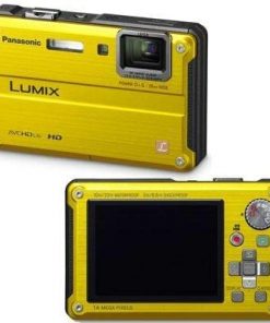 B003960F8Y Panasonic Lumix DMC-TS2 14.1 MP Waterproof Digital Camera with 4.6x Optical Image Stabilized Zoom with 2.7-Inch LCD (Yellow)