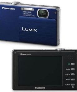 B003964GY8 Panasonic Lumix DMC-FP3 14.1 MP Digital Camera with 4x Optical Image Stabilized Zoom and 3.0-Inch Touch-Screen LCD (Dark Blue)