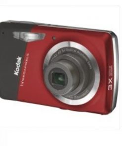 B0049HE7PE Kodak EasyShare M531 14MP 3x Optical/5x Digital Zoom HD Camera (Red/Black) - One Touch Sharing!