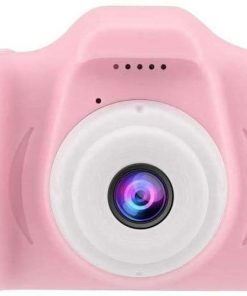 B08X4TKS1L LKYBOA Children's Digital Camera - Kids Digital Camera Childrens Camera, Touch Screen Video Photo Camera for Kids Rechargeable (Color : Pink)