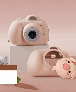 B08X4XH9DP LKYBOA Children Can Take Pictures of Digital Cameras Small Students Portable Mini SLR Children's Day Gifts (Color : B)