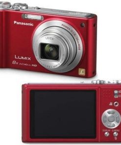 B00395YA86 Panasonic Lumix DMC-ZR3 14.1 MP Digital Camera with 8x Optical Image Stabilized Zoom and 2.7-Inch LCD (Red)