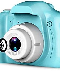 B08X6TVXL1 LKYBOA Mini Children Camera Photo Video Digital Camera for Kids Cute Cartoon Kids Camera Toys Child Birthday Gift (Color : Blue)