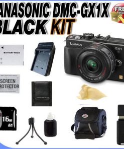 B0088Q3FB4 The Panasonic LUMIX DMC-GX1X Digital Camera & G X VARIO PZ 14-42mm Lens + 16GB SDHC Memory Card + Extended Life DMW-BLD10 Battery + Ac/Dc Rapid Charger + Deluxe Case + SDHC Card Reader + Memory Card Wallet + Accessory Saver Bundle!