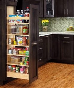B004YVBVEK Rev-A-Shelf 448-Tp Series Wood Pullout Pantry 14" X 50-7/8"