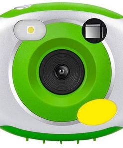 B08X4N51P7 LKYBOA Soft Plastic Children's Camera - Camera Kids Camera Screen Portable Compact Children's Cartoon Digital Front and Rear Dual