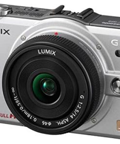 B004A8ZQJ8 Panasonic Lumix DMC-GF2 12 MP Micro Four-Thirds Mirrorless Digital Camera with 3.0-Inch Touch-Screen LCD and 14mm f/2.5 G Aspherical Lens (Silver)