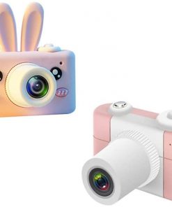 B08XB67V2Z Childrens Camera for Girls Digital Camera Children's Camera Toy Mini Cartoon Sports Camera 1200W 610MAH Power Supply (with 8GB Memory Card)