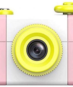 B08X4SJJSZ LKYBOA Fun Digital Toy Children's Camera -Kids Underwater Camera, Dual Super HD Waterproof Digtial Camera with 2.4inch IPS Screen 32G Memory (Color : Pink)