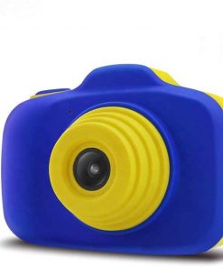 B08X6MDF68 LKYBOA Kids Camera,Mini Digital Camera 2.3 Inch Cartoon Cute Camera Toys Children 1080P Camera Children Camera Birthday Shockproof Digital Video (Color : Blue)