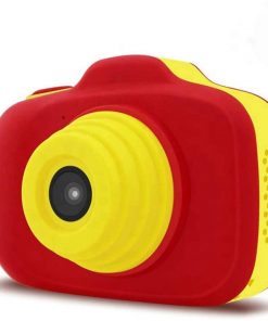 B08X6YX94H LKYBOA Kids Camera,Mini Digital Camera 2.3 Inch Cartoon Cute Camera Toys Children 1080P Camera Children Camera Birthday Shockproof Digital Video (Color : Red)