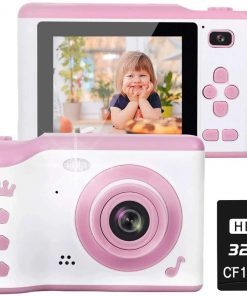 B08X4TXSNS LKYBOA Child Camera - Kids Digital Cameras for Boys Girls Gifts HD Screen Video Camera for Kids Shockproof Children Selfie Toy