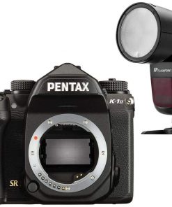 B08VJMBCV9 Pentax K-1 Mark II DSLR Camera (Body Only) Bundle with Flashpoint Zoom Li-on X R2 TTL Round Flash Speedlight