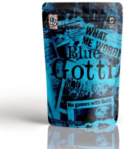 B08WRK9T2H New 2021 Backpack Boyz Airtight Smell Proof 3.5g mylar bags (Blue Gotti, 100)