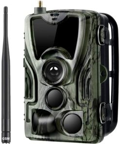 B08SC68D8M Happyyami Hunting Camera Wildlife Night Vision Camera Trap Trail Camera Scouting Camera for Wildlife Monitoring