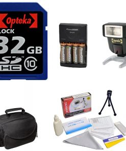 B00893U0L4 Opteka 32gb Starter Package for Canon EOS 60D, 60Da, T3i, T2i and T3 Digital SLR Cameras