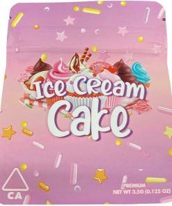 B08TQQ3F44 New 2021 Airtight Smell Proof 3.5g mylar bags (Ice Cream Cake, 100)